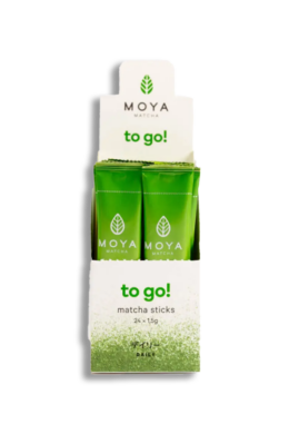 Moya Matcha Daily To Go! thé vert bio sachets