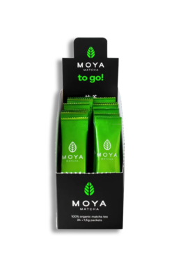 Moya Matcha Traditional To Go! thé vert bio sachets