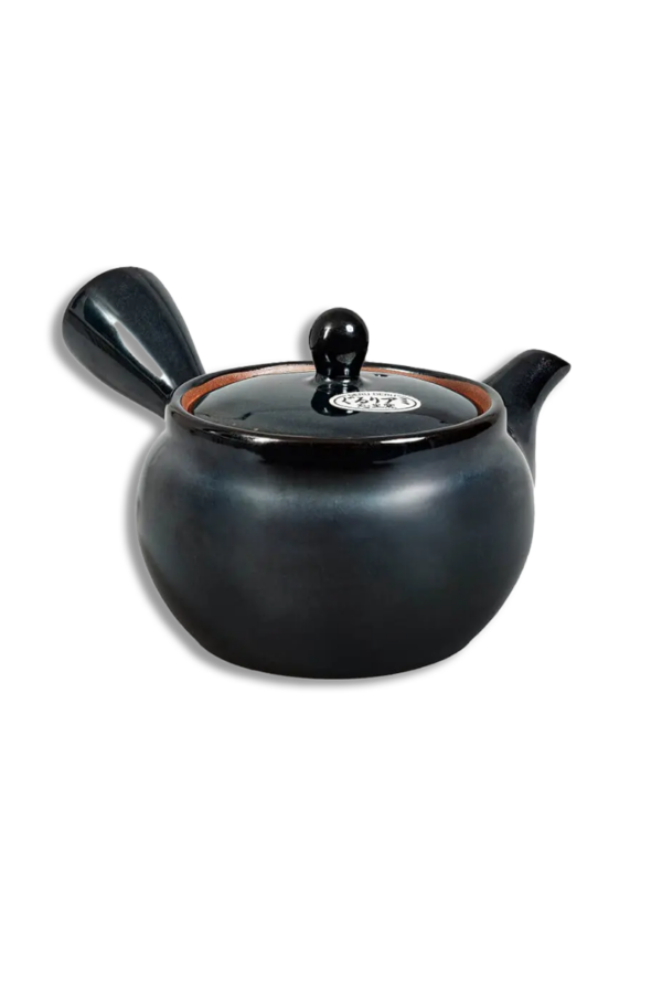 Kyusu Kuroshinju théière japonaise pour thé en feuilles