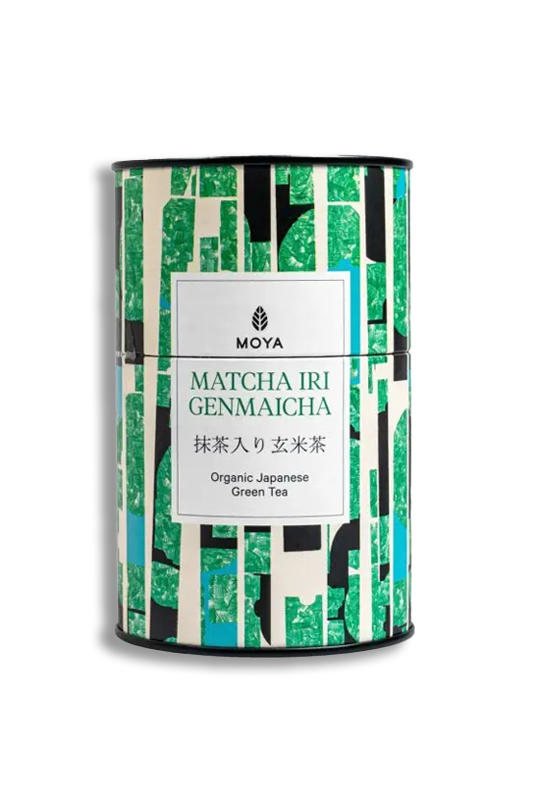 Moya Matcha Iri Genmaicha thé vert japonais bio