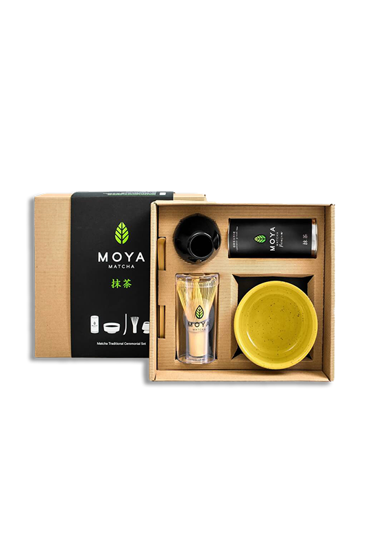 Coffret de cérémonie avec du matcha Nikko