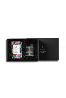 Coffret miel au matcha et thé en feuilles