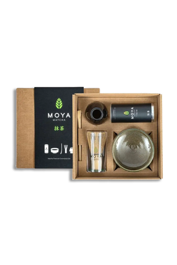 Coffret de cérémonie avec du matcha Shizen
