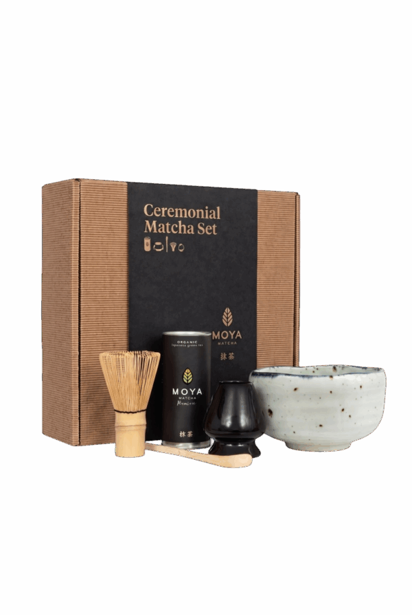 Coffret de cérémonie avec du matcha Kiri