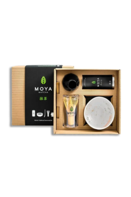 Coffret de cérémonie avec du matcha Fukunami
