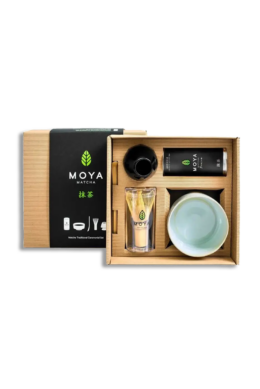 Coffret de cérémonie avec du matcha Haru