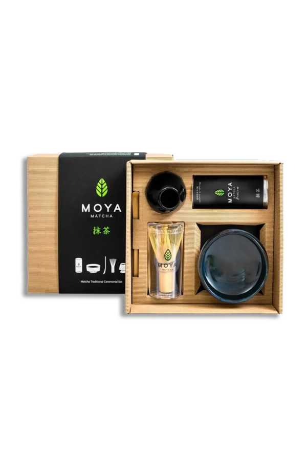 Coffret de cérémonie avec du matcha Kido