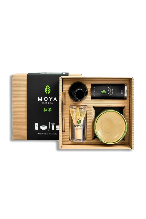 Coffret de cérémonie avec du matcha Nepu