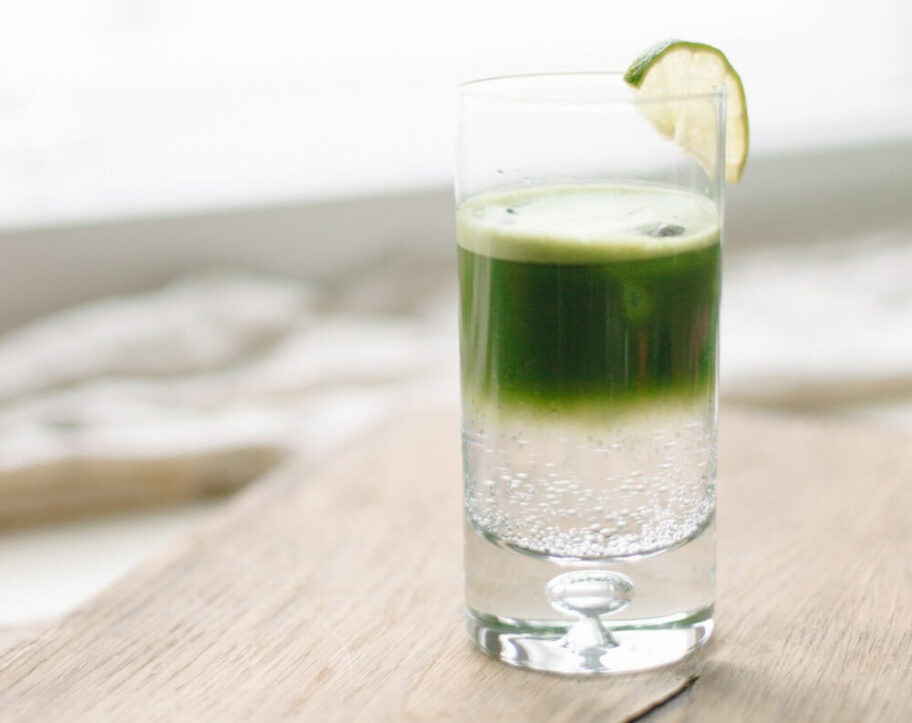 matcha tonic