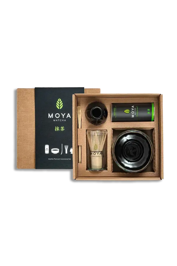 Coffret de cérémonie avec du matcha Gyoku