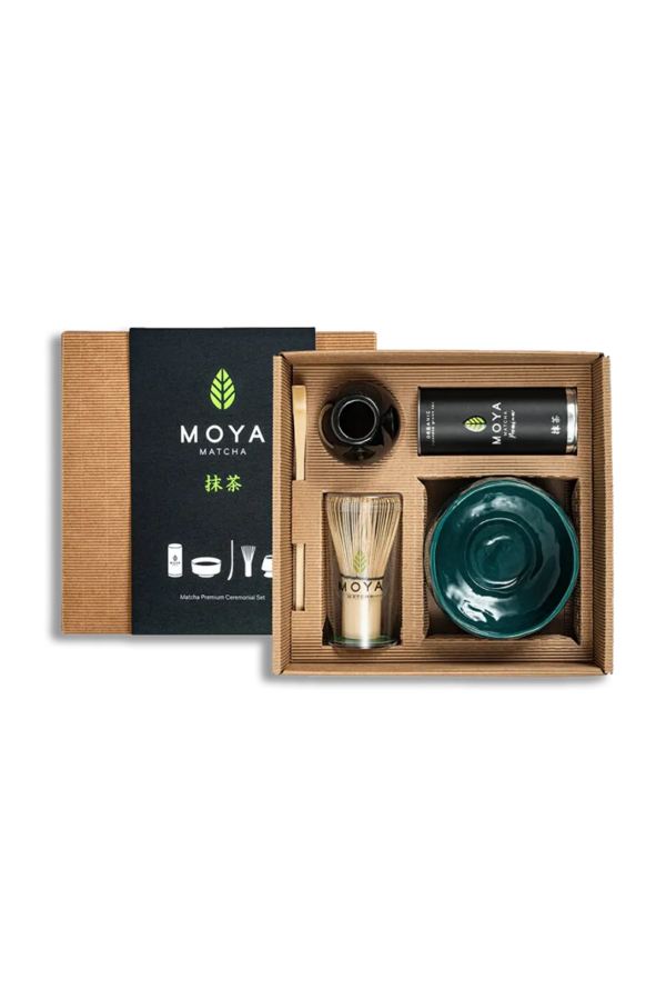 Coffret de cérémonie avec du matcha Shizuka