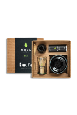 Coffret de cérémonie avec du matcha Tsuki