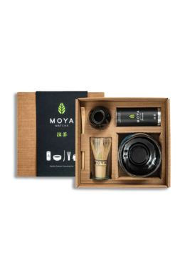 Coffret de cérémonie avec du matcha Taro