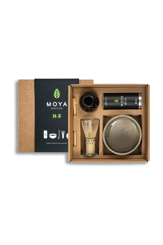 Coffret de cérémonie avec du matcha Tokio
