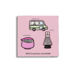 Assortiment de pin’s « Moya Matcha Essentials »