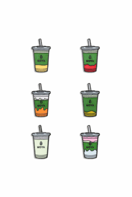 Pin’s Matcha : collection de boissons