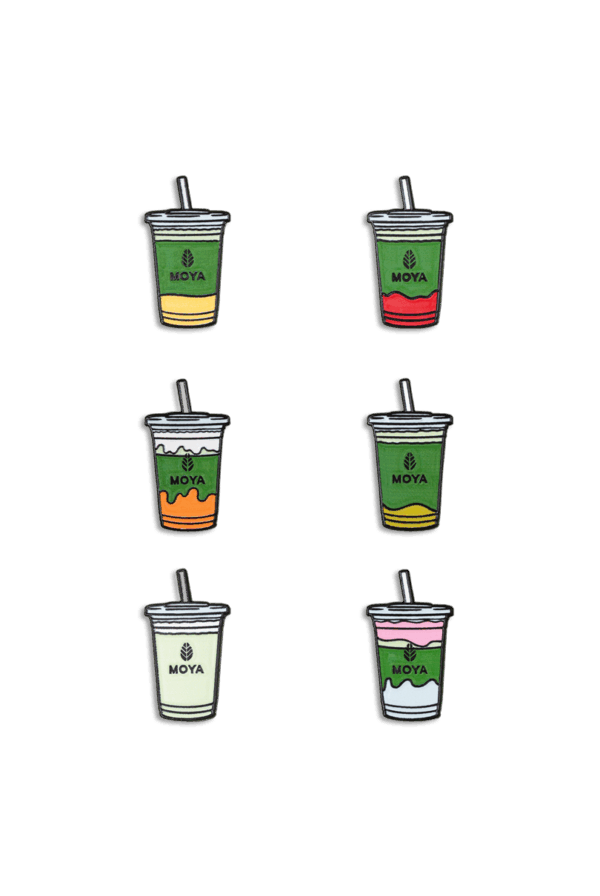 Pin’s Matcha : collection de boissons
