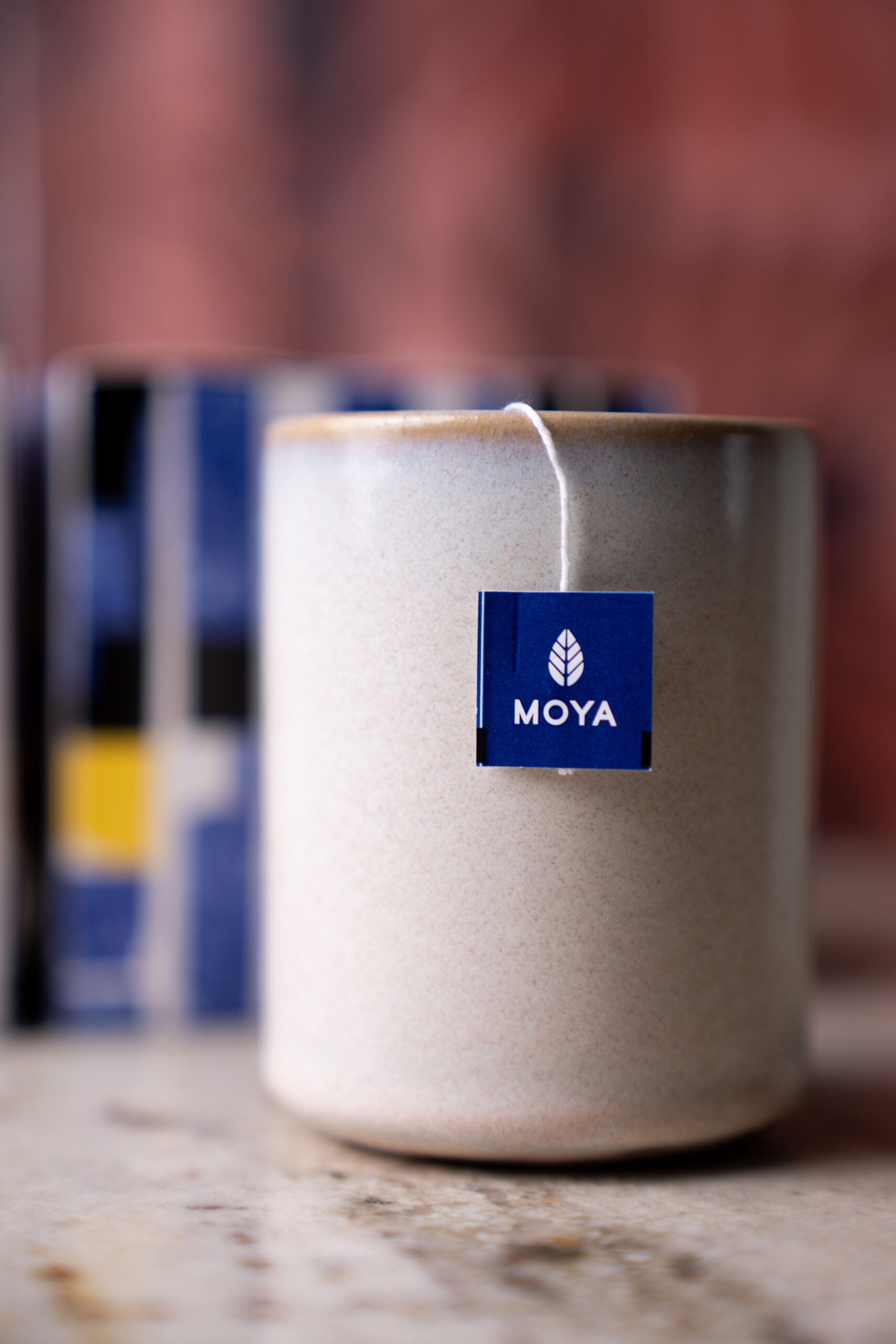 Moya Genmaicha thé vert bio en sachets 15 x 1,5 g