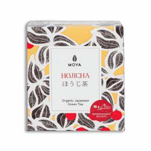 Moya Hojicha thé vert bio en sachets 15 x 1,5 g