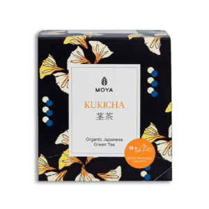 Moya Kukicha thé vert bio en sachets 15 x 1,5 g