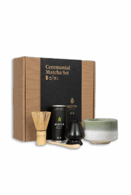 Coffret de cérémonie avec du matcha Asa