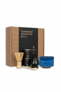 Coffret de cérémonie avec du matcha Kaze