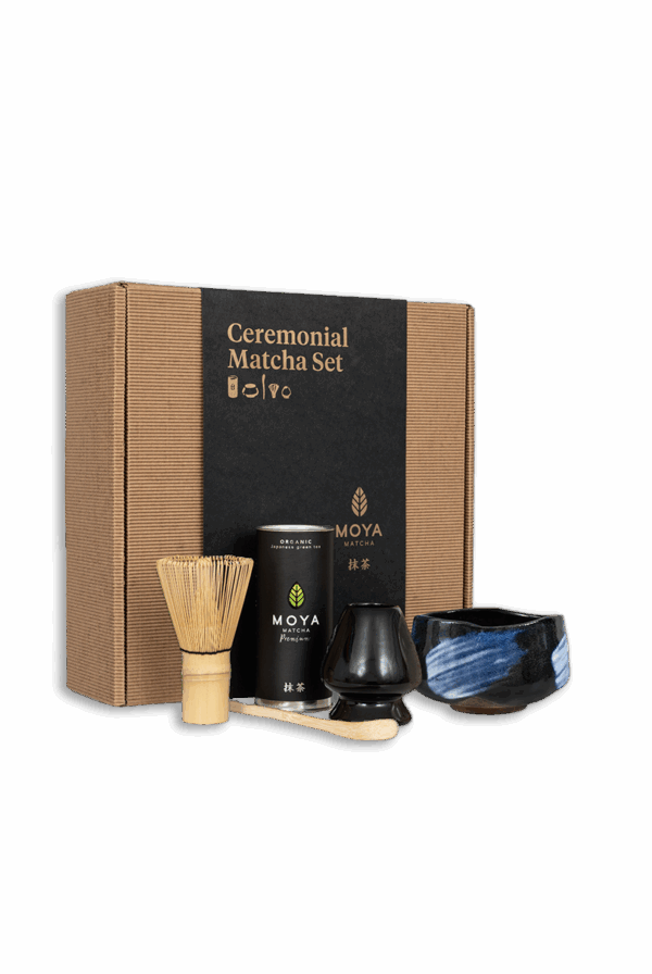 Coffret de cérémonie avec du matcha Kido