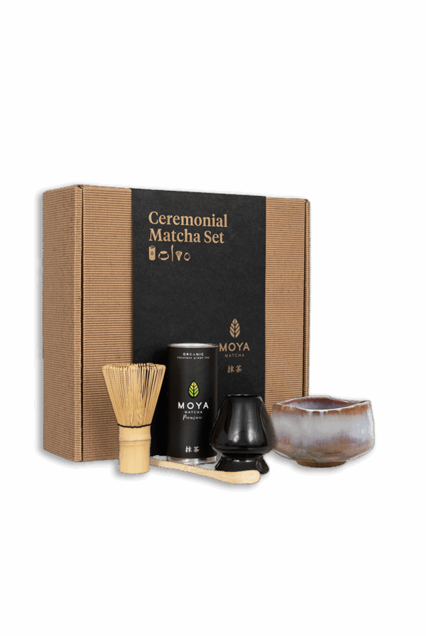 Coffret de cérémonie avec du matcha Kinbo