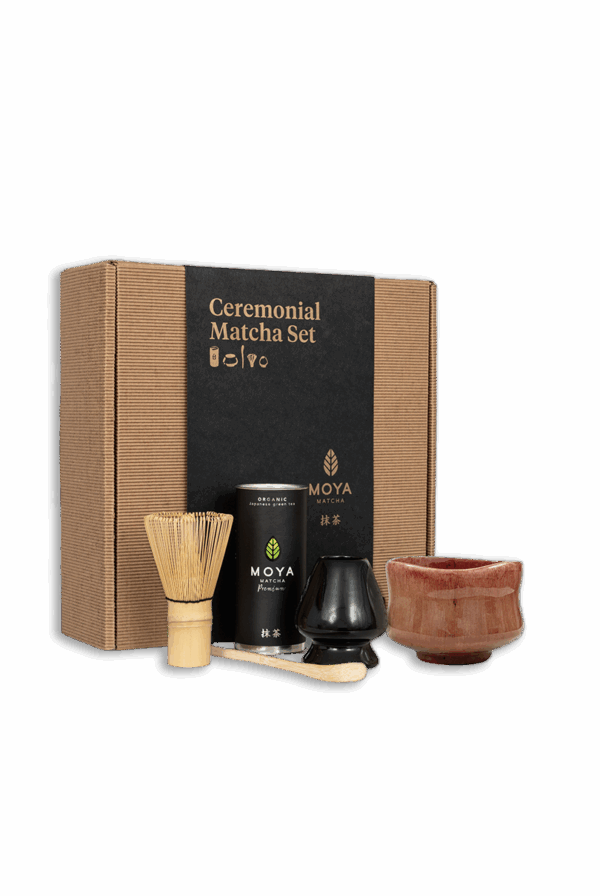 Coffret de cérémonie avec du matcha Kuko