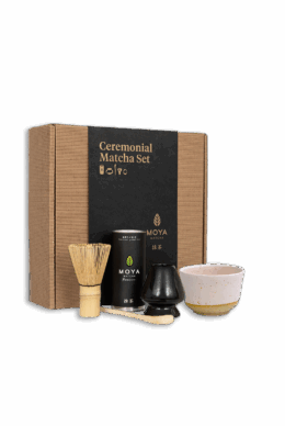 Coffret de cérémonie avec du matcha Madaro
