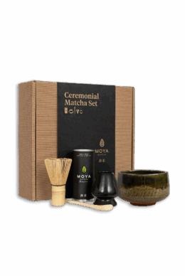 Coffret de cérémonie avec du matcha Shizen