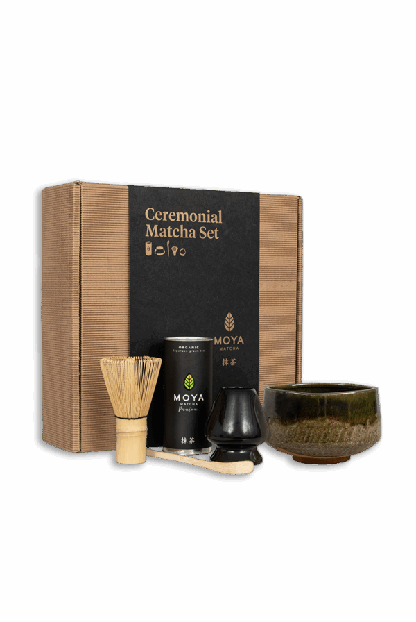 Coffret de cérémonie avec du matcha Shizen