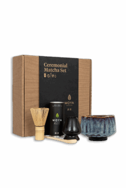 Coffret de cérémonie avec du matcha Sumomo