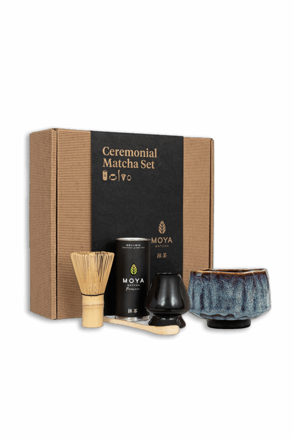 Coffret de cérémonie avec du matcha Sumomo