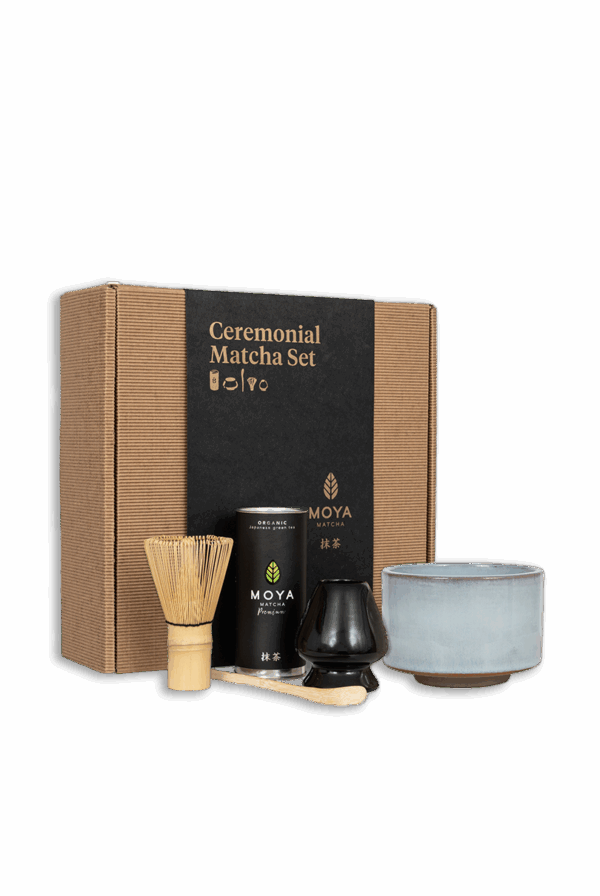 Coffret de cérémonie avec du matcha Umi