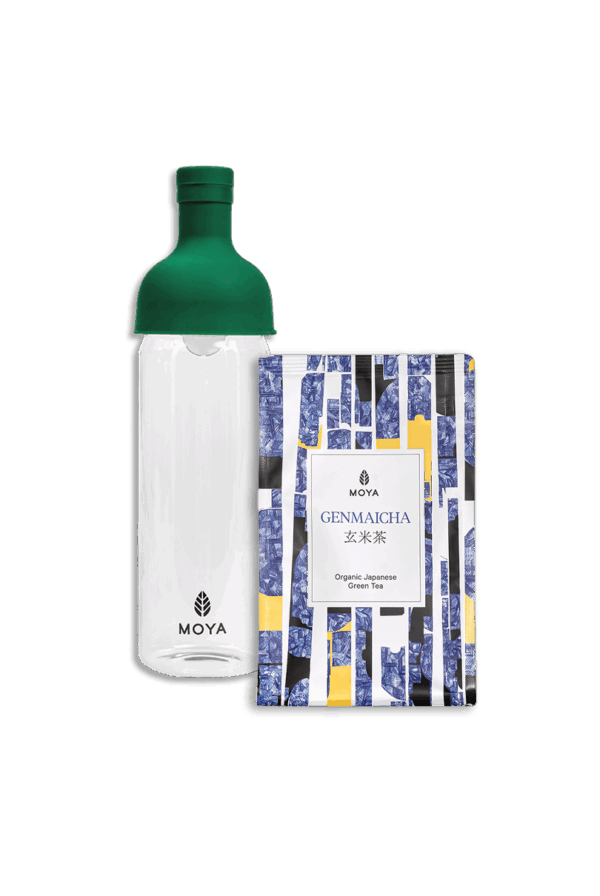 Coffret Cold Brew - Bouteille 750 ml & Thé Genmaicha Moya 100 g